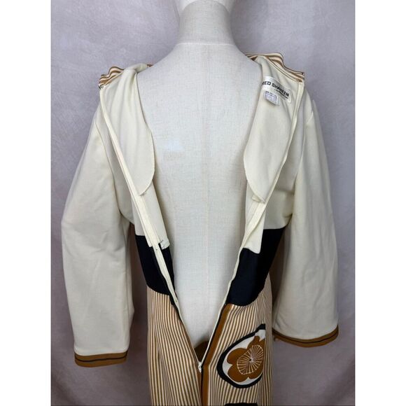 Vintage Alfred Shaheen Dress M/L Hawaii Tiki 1970s Designer MCM READ - Picture 10 of 14